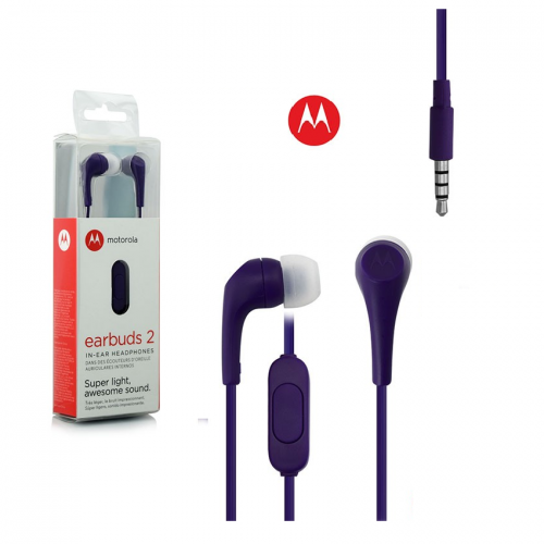 Motorola Earbuds 2 Purple